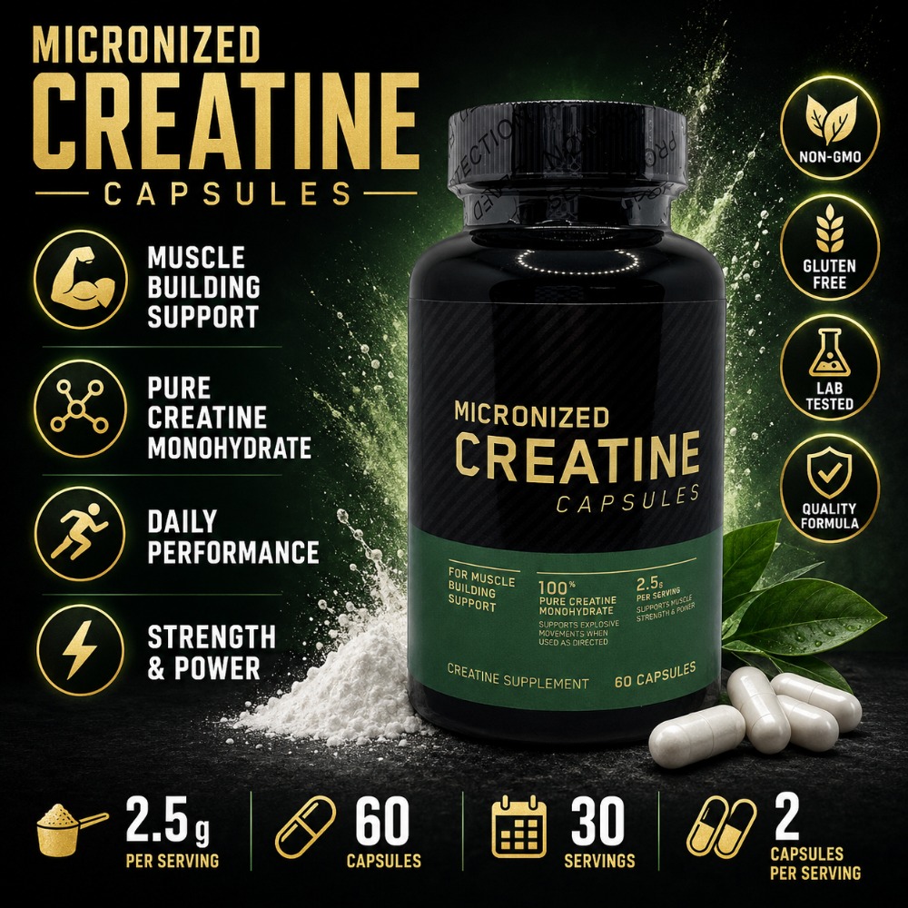 Micronized Creatine Monohydrat - Pre Workout Supplement avis et prix