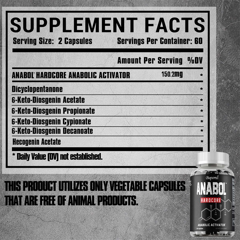 Anabol Supplement - Enhances E - Pre Workout Supplement avis et prix