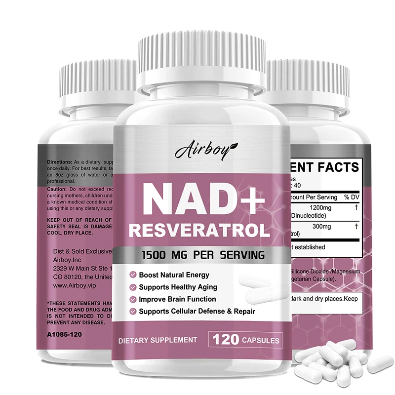 NAD+ Resveratrol Supplements - - Resveratrol Capsule Anti Aging avis et prix