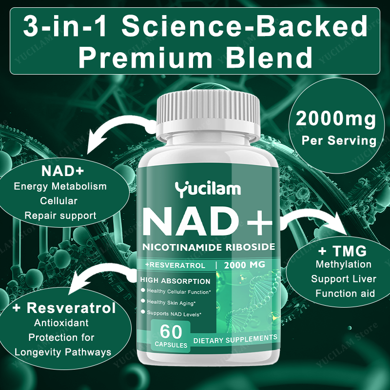 NAD+ Resveratrol Supplement -  - Resveratrol Capsule Anti Aging avis et prix