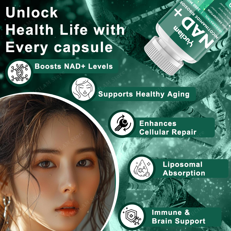 NAD+ Resveratrol Supplement -  - Resveratrol Capsule Anti Aging avis et prix
