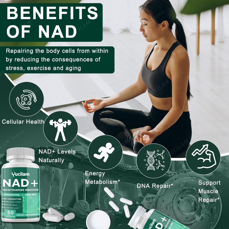 NAD+ Resveratrol Supplement -  - Resveratrol Capsule Anti Aging avis et prix