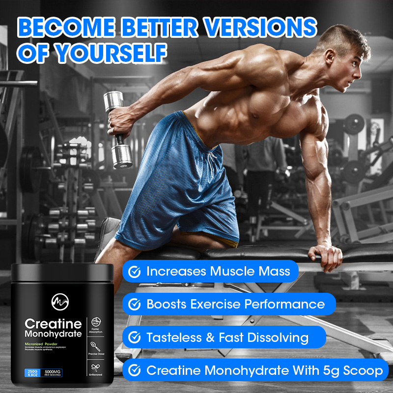 Creatine Monohydrate Powder, 5 - Pre Workout Supplement avis et prix