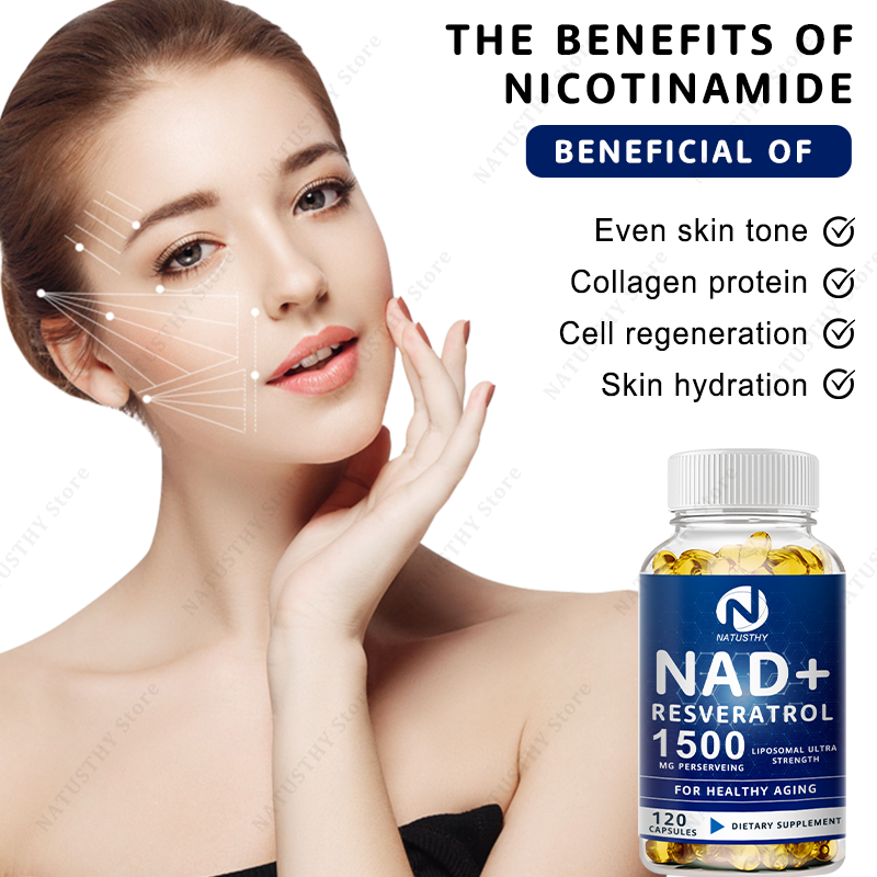 NAD Capsules Supplements - Wit - Resveratrol Capsule Anti Aging avis et prix